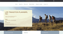 Desktop Screenshot of lifetransitionplanners.com